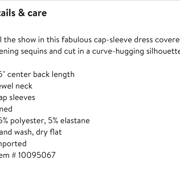 City Chic Brand Elegant Sequin Cocktail Dress 24W - Picture 4 of 4